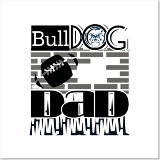 Bulldog Dad Posters and Art